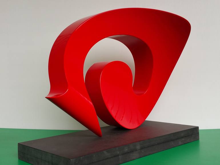 Original Conceptual Geometric Sculpture by Jurgen Liedel
