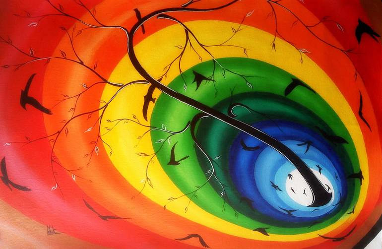 Tree of Life Painting by CA Arts and Crafts | Saatchi Art