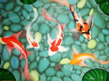 Print of Realism Fish Paintings by CA Arts and Crafts