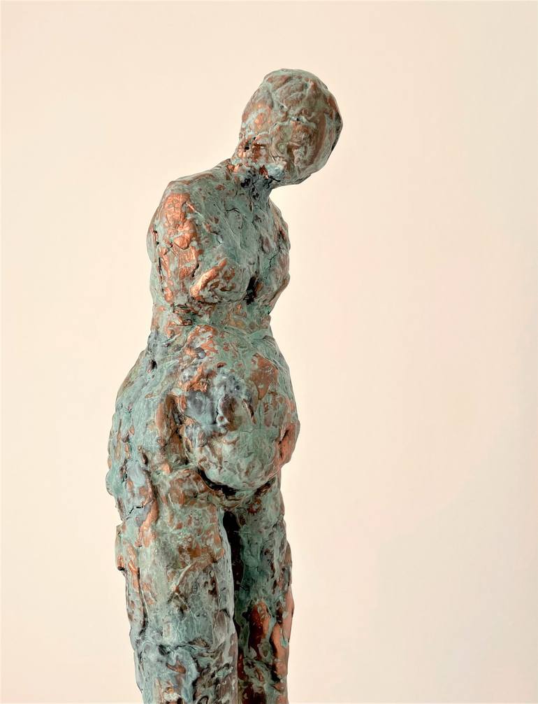 Original Contemporary People Sculpture by Heather Burwell