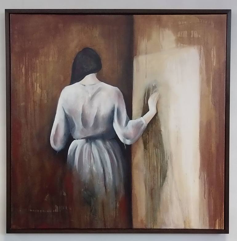 Original Figurative Women Painting by Heather Burwell