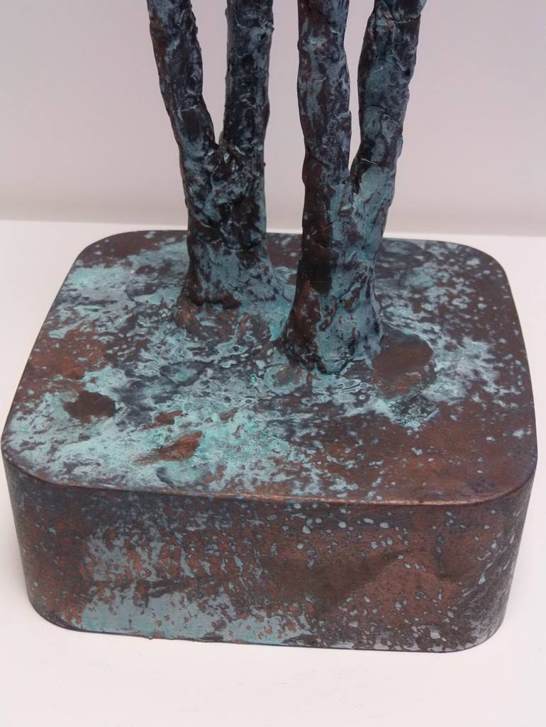 Original Figurative Love Sculpture by Heather Burwell