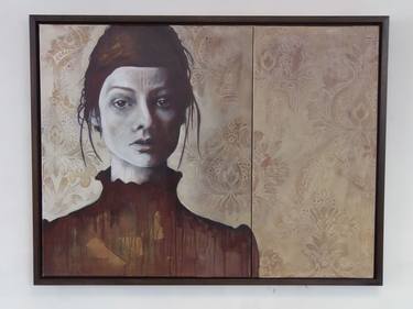 Original Figurative Mortality Paintings by Heather Burwell