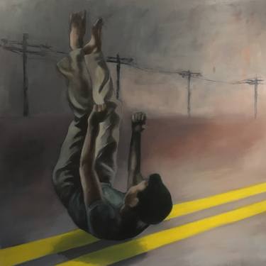 Original Figurative Men Paintings by Heather Burwell