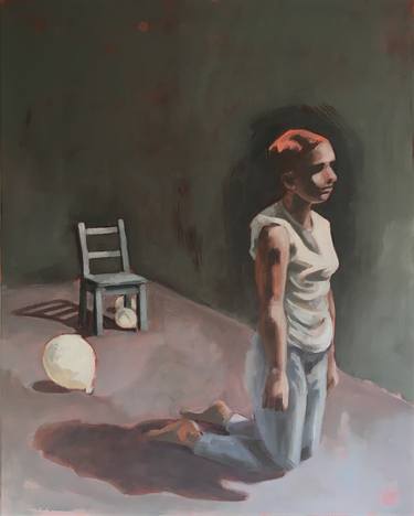 Print of Figurative People Paintings by Heather Burwell