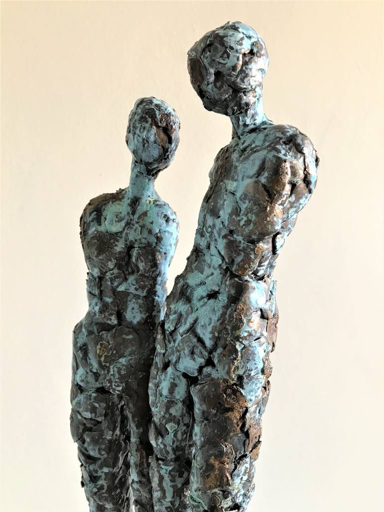 Original People Sculpture by Heather Burwell