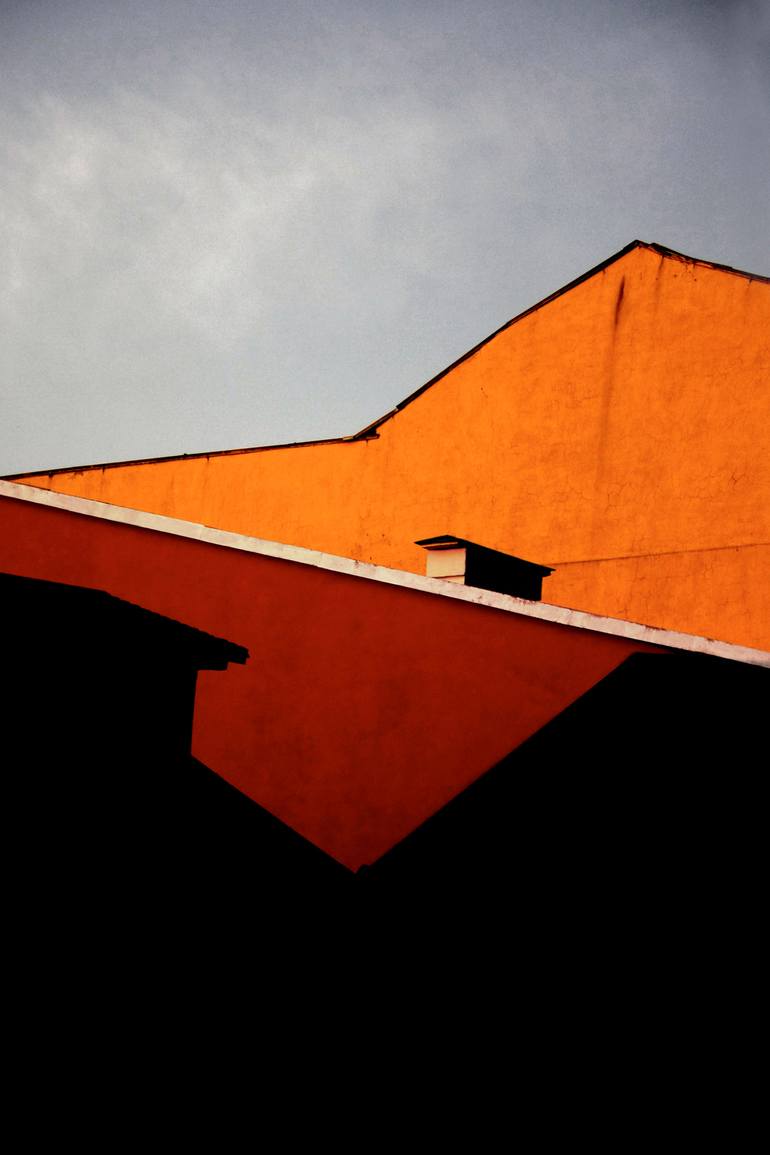 Original Architecture Photography by Dzmitry Rusak | Abstract Art on Paper | Light and shadow No21 (original)