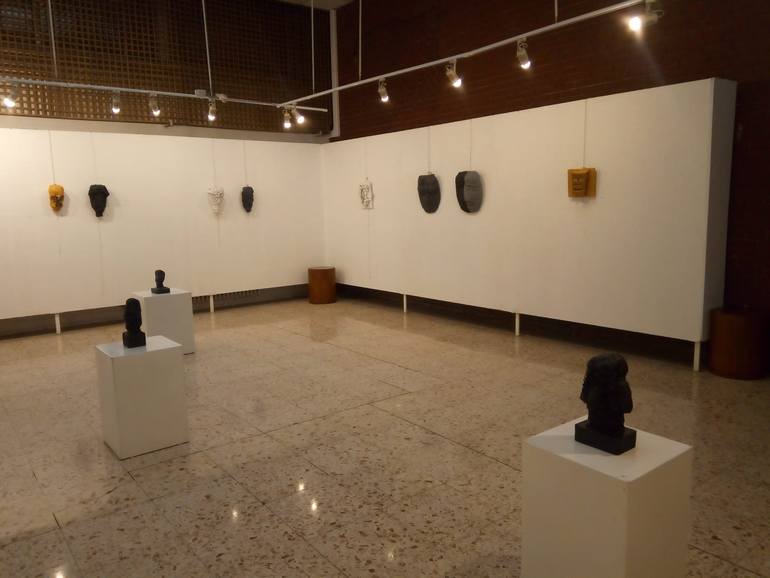 Original Modernism Abstract Sculpture by Turhan Ka