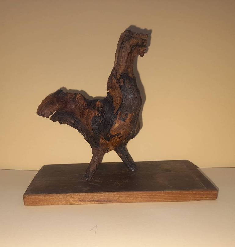 Original Realism Animal Sculpture by Nebojsa Fontana Stojanovic