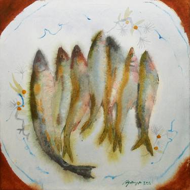 Print of Fish Paintings by Artur Samofalov
