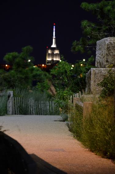 empire state building through brooklyn bridge park - Limited Edition 10 of 10 thumb