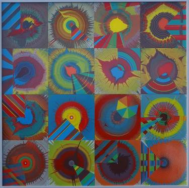 Original Abstract Paintings by steve came