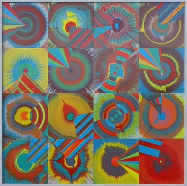 Original Abstract Paintings by steve came