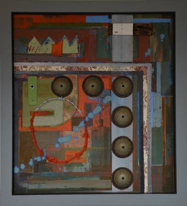 Original Abstract Sculpture by steve came