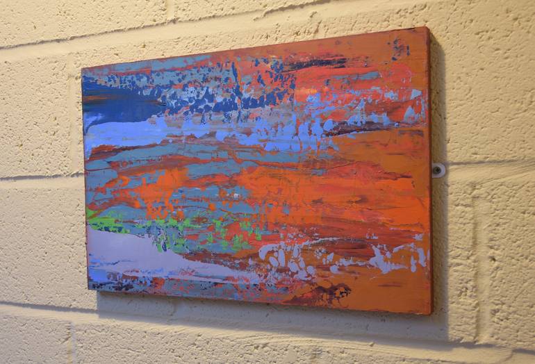 Original Fine Art Abstract Painting by steve came