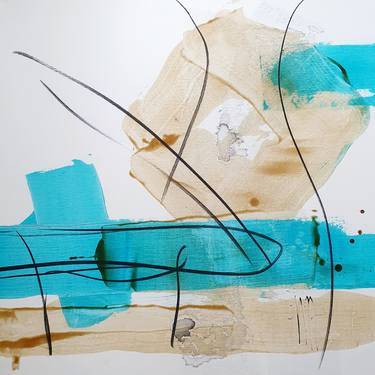 Original Abstract Music Paintings by Isabelle Mignot