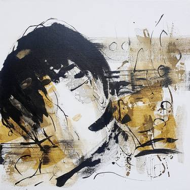 Original Abstract Music Paintings by Isabelle Mignot