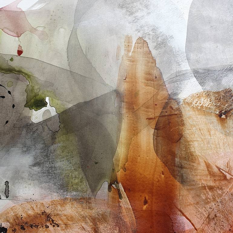Original Abstract Expressionism Abstract Painting by Isabelle Mignot