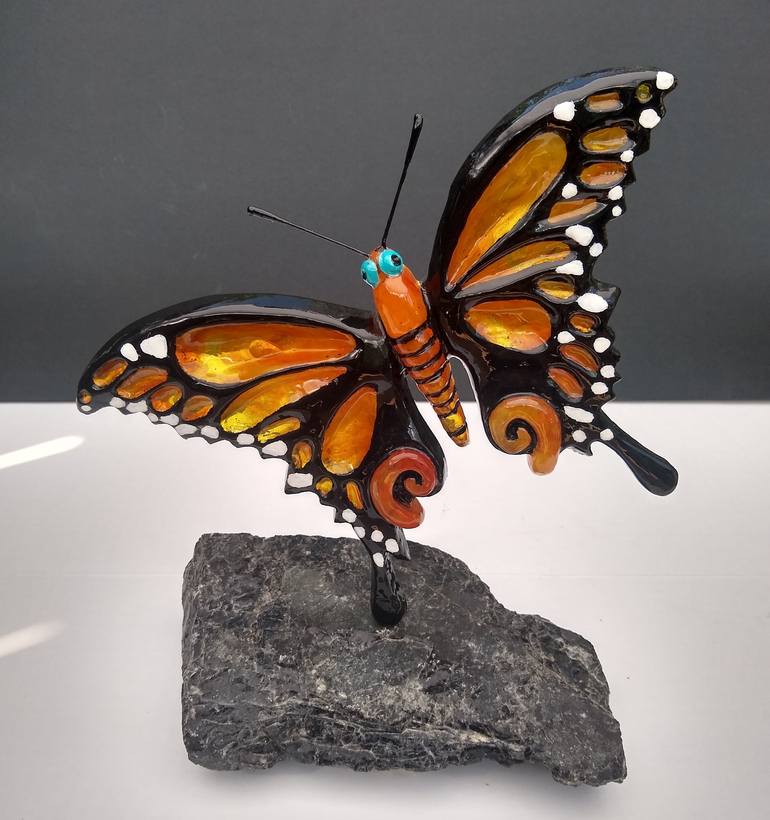 Monarch-Butterfly Color Metal Earth