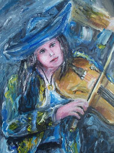Original Impressionism Performing Arts Paintings by Eric M Schiabor