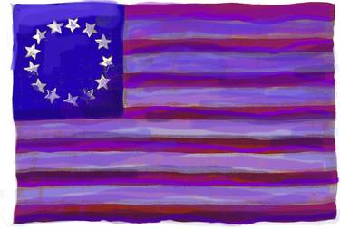 13 abstract Flag - Limited Edition of 20 thumb