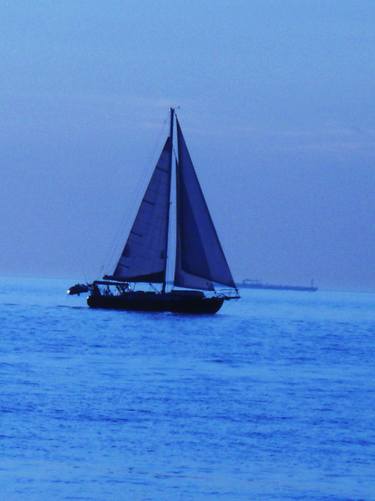 Original Impressionism Boat Photography by Eric M Schiabor