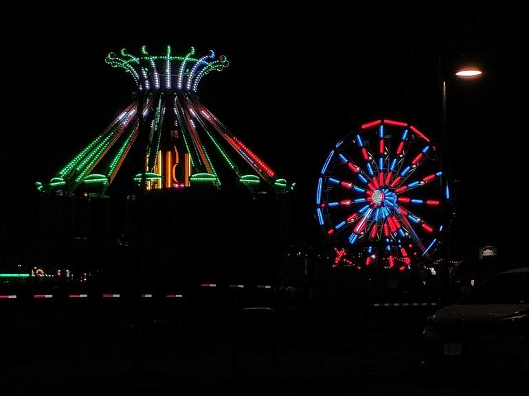 carnival rides photography
