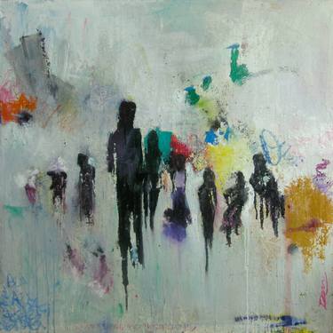 Print of Abstract People Paintings by Dan March