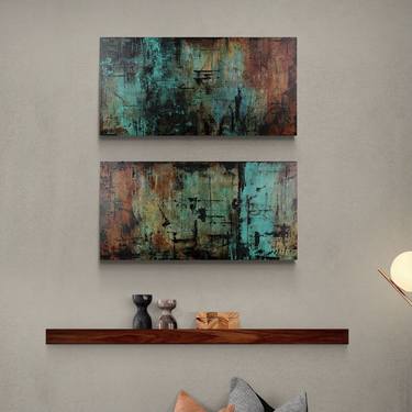 Original Fine Art Abstract Paintings by Chandon Banning