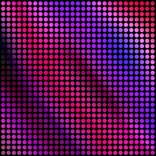 Dot colors - Abstract geometrical digital painting #0713 - Alu by NYWA ART PROJECT