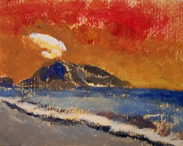 Original Expressionism Seascape Paintings by NYWA ART PROJECT