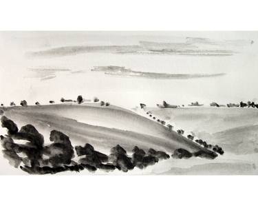 Original Landscape Drawings by NYWA ART PROJECT