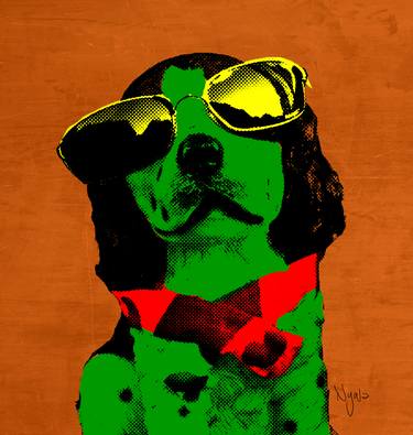 Original Pop Art Animal Digital by NYWA ART PROJECT