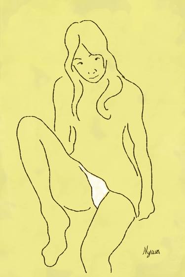 Original Figurative Erotic Digital by NYWA ART PROJECT