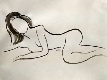 Original Figurative Abstract Drawings by NYWA ART PROJECT