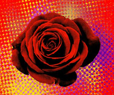 Original Abstract Love Digital by Nywa Art Project