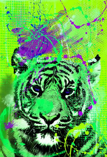 Original Pop Art Abstract Digital by NYWA ART PROJECT