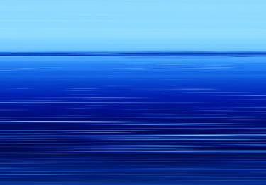 Original Abstract Seascape Digital by NYWA ART PROJECT