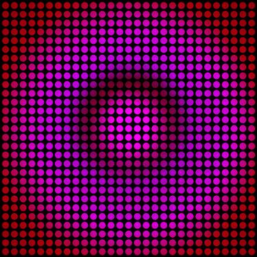 Dots, colors - Abstract geometric digital painting thumb