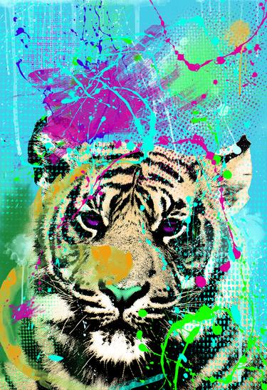 Original Abstract Animal Digital by NYWA ART PROJECT