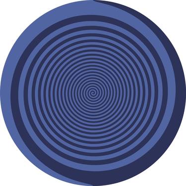 Spiral - Blue - States of mind - Sculpture thumb