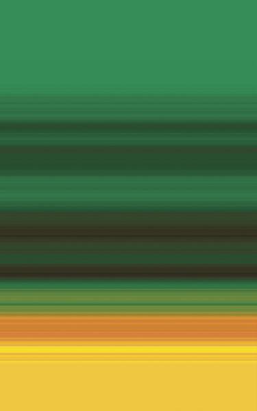 Inspired by Rothko - Green, yellow - Colorfield #19 thumb