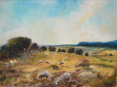 Original Documentary Landscape Paintings by stephen kinder