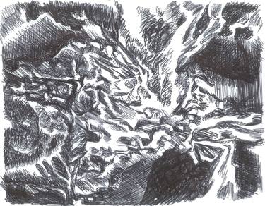 drawing abstract landscape thumb