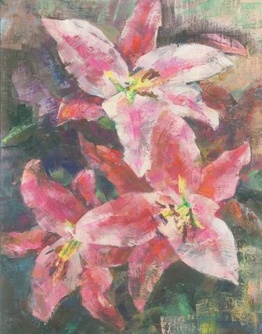 Original Impressionism Floral Paintings by Mishyra Vladimir
