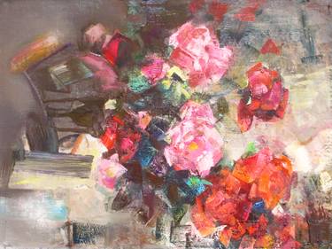 Original Impressionism Floral Paintings by Mishyra Vladimir