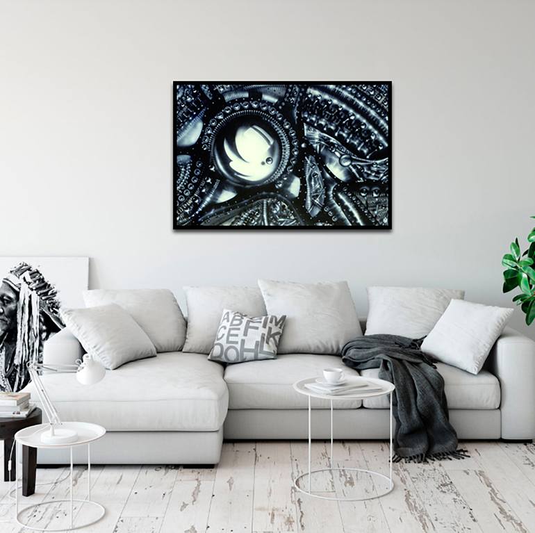 Original Abstract Expressionism Abstract Painting by James Christopher Hill