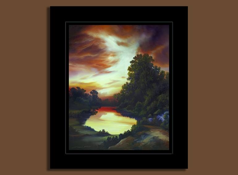 Original Realism Landscape Painting by James Christopher Hill