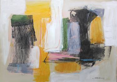 Original Abstract Expressionism Abstract Paintings by ernesto di battista