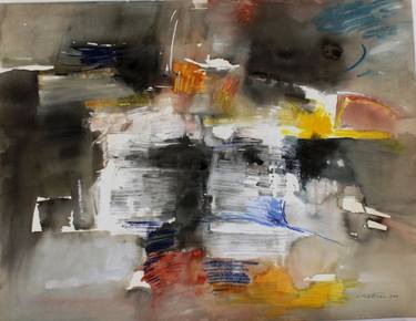 Original Abstract Expressionism Abstract Drawings by ernesto di battista